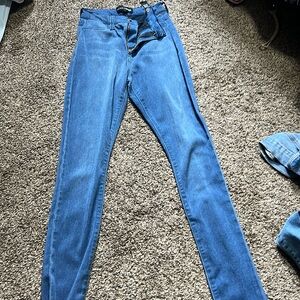 Fashion nova, stretch jeggings.